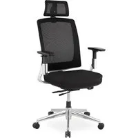 fauteuil de bureau design 'ultra' en tissu noir