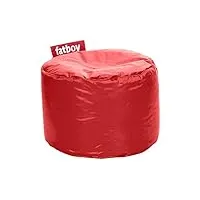 fatboy® point pouf nylon | pouf/repose-pieds/guéridon tendance | rouge | 35 x ø 50 cm