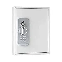 wedo 10262137 armoire à clés pour 21 clés avec fermeture à code + 2 clés