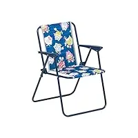 best 35210020 de camping fauteuil pliable pour enfant bleu