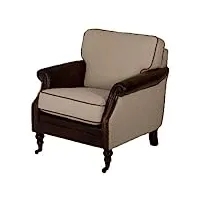 fauteuil club cuir vintage vinlei lin lin plastique fauteuil