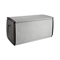 terry, box 120 qblack, coffre multifonction pour intérieur et extérieur, capacité de rangement de 308 l - 120x54x57 cm