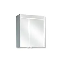 pelipal 359 piolo armoire miroir treviso i, bois, blanc brillant, 20 x 60 x 70 cm