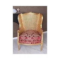 royal fauteuils, fauteuil, fauteuil capitonné, fauteuil - chateau de versailles - avec royal ambiente dans style baroque en rouge - palazzo exclusive
