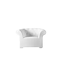serralunga zzz fauteuil sirchester blanc
