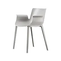 kartell plume fauteuil, gris, 3.9 x 77 x 62 cm