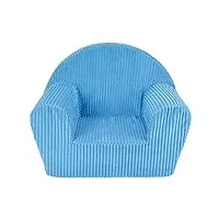 fun house bleu 712720 fauteuil club origine france garantie pour enfant l.52 x p.33 x h.42 cm, housse polyester, mousse 100% polyether, 52x33x42 cm