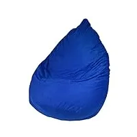heunec – 671119 – pouf en microfibre 220 l bleu