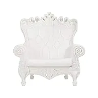 slide - design of love queen of love fauteuil blanc lait