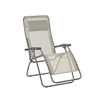 lafuma mobilier fauteuil relax rsxa clip seigle