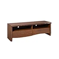 massivmoebel24.de meuble tv - bois massif d'acacia laqué (brun) - pure acacia #208