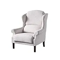 dekoria unique fauteuil gris 85 x 107 cm