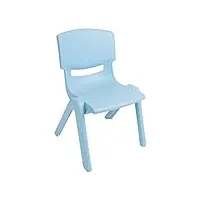 bieco chaise pour enfants | jusqu'à 80 kg | empilable & anti-basculement | pour l'intérieur et l'extérieur | chaise jardin enfant | fauteuil bebe chaise de jardin exterieur plastique kids bébé