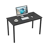 need bureau d'ordinateur table d'Étude bureau informatiques postes de travail 120x60cm meuble de bureau pour ordinateur pour bureau salle à manger salon cuisine, ac3cb-120-n
