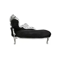 biscottini fauteuil paolina style français louis xvi en bois massif de hêtre l76xpr155xh98 cm