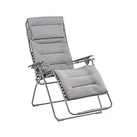 lafuma lfm3130 8901 fauteuil relaxation futura be comfort argent