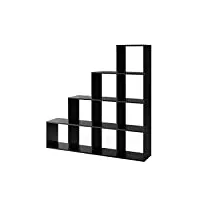vicco étagère, noir, 138 x 143 cm