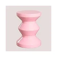 sklum table d'appoint ronde en céramique (Ø33 cm) bolöh rose