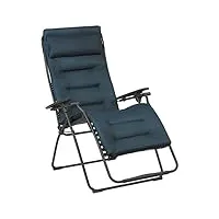 lafuma futura lfm3131.8900 be comfort® chaise longue de relaxation bleu encre titane taille xl