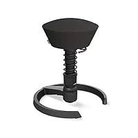 aeris swopper new edition tabouret ergonomique à pied - chaise de bureau dynamique pour un dos sain - tabouret de bureau polyvalent et siège d'entraînement - hauteur d'assise d 45-59 cm