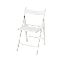 discountseller chaise pliante blanche, 44 x 51 x 77 cm, durable et facile d'entretien. chaises pliantes. chaises de salle à manger. chaises de salle à manger. meubles. respectueux de l'environnement.