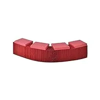 zxcvb le canapé pliant rétractable, largement utilisé,peut être utilisé comme table basse,tabourets et bancs de changement de chaussures,red-4people