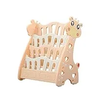 qinqigbj meuble de rangement Étagère pour jouets enfants porte-revues,etagère de rangement pour jouet d'enfant pour chambre d'enfant, crèche, École maternelle