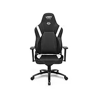 philips lighting l33t gaming chaise | siège extra large hq chaise de bureau ergonomique e-sport chaise pc avec support lombaire en cuir chaise de bureau réglable e-sports gaming chair noir zl218