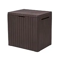 curver city storage box coffre de jardin boîte de rangement résistante aux basses températures et aux rayons uv 113 l