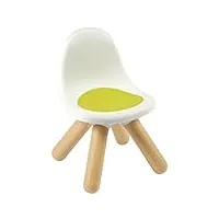 smoby - kid chaise - mobilier pour enfant - dès 18 mois - intérieur et extérieur - 880111 vert/beige