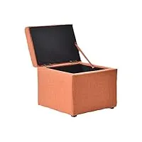 pouf de rangement cube boîtes de rangement repose-pieds tabouret petits poufs avec éponge siège rembourré parfaitement assorti à votre salon, entrée, bureau, bureau ou dortoir peut être utilisé comme
