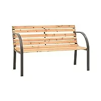 vidaxl bois de pin chinois banc de jardin pour enfants meuble d'extérieur banc de patio meuble de jardin banc de terrasse cour 81 cm