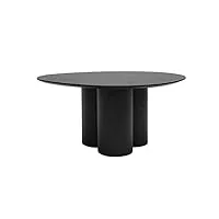 miliboo table basse design noire hollen