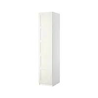 ikea pax armoire avec 1 porte blanc bergsbo 50 x 60 x 236 cm