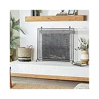 Écrans de cheminée déco écran de cheminée en maille de fer écran de cheminée écrans de cheminée plats décoratifs comfortable anniversary
