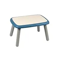 smoby - kid table - mobilier pour enfant - dès 18 mois - intérieur et extérieur - bleu - 880407