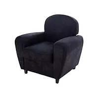 amadeus - fauteuil club noir