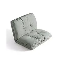sohodoo canapé-lit pliant, chaise portable, matelas de sol, canapé-lit pliable, matelas futon for chambre d'amis, camping, voyage sur route (color : green, size : l)