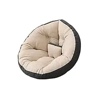 csgfylho pouf avec remplissage, canapé paresseux multifonctionnel, tapis de jeu pliant, lit futon inclinable