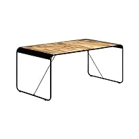 tekeet furniture home tools table à manger en bois de manguier massif 180 x 90 x 76 cm
