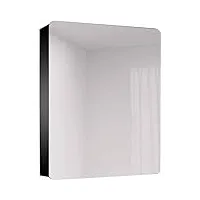 armoire à pharmacie armoire à miroir de salle de bain armoire à pharmacie double miroir espace armoire à miroir d'entrée en aluminium boîte à miroir étroite avec miroir, panneau interne (cou