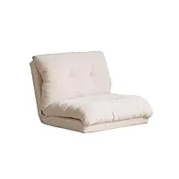 bkekm pouf poire réglable avec dossier réglable, canapé paresseux, confort, sièges de sol rembourrés, super doux, 97 x 94 x 70 cm