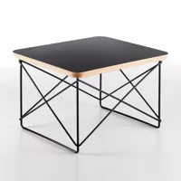 vitra - occasional table ltr basic dark - table d'apppoint - noir/piètement noir basic dark