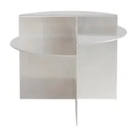 frama - table d'appoint rivet - aluminium/h 40cm x ø 51,3cm