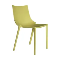 driade - bo - chaise de jardin - jaune moutarde dic c146/mat/pxhxp 50x81x53cm