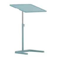 vitra - table d'appoint réglable en hauteur nestable - gris glace/lxlxh 50x35x57,4-77cm