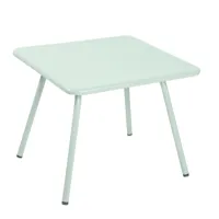 fermob - table d'enfant luxembourg 57,5x57,5cm - menthe glacier/texturé/lxlxh 57,5x57,5x47cm/résistant aux uv
