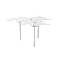 moroso - table d'appoint nanook - blanc/mat/lxlxh 63x60x34cm