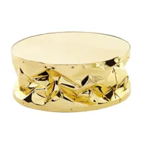opinion ciatti - tab.ulino side table - gold/ top mirrored gold/brillant/ø60xh25 cm
