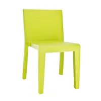 vondom - chaise de jardin jut - vert/mat/hxlxp 80x51x53cm/pour une utilisation intérieure et extérieure